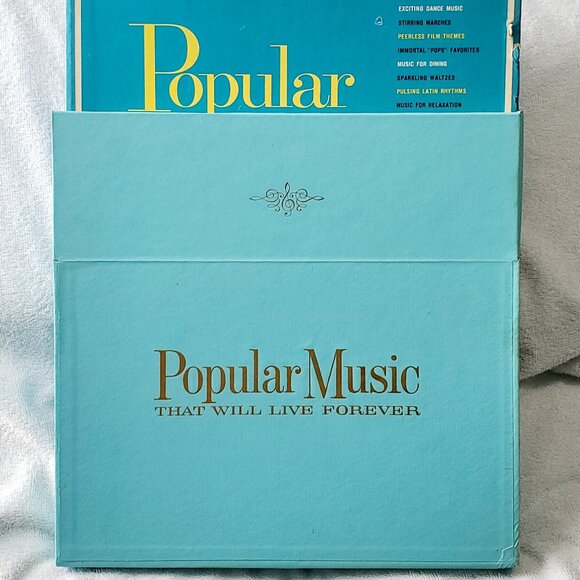 READER'S DIGEST "Popular Music That Will Live Forever" TEN 12" Vinyl LP- Box Set - Picture 4 of 14